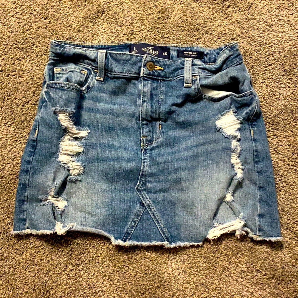 Hollister Jean skirt